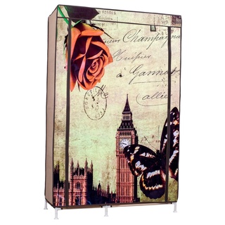 Tủ Vải Treo Quần Áo Nhiều Ngăn Thanh Long ECO-E100 (100 x 42 x 160 cm) - HIBUSHOP