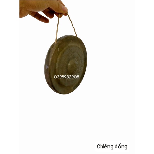 CHIÊNG ĐỒNG 16 CM CHẤT LIỆU BẰNG ĐỒNG