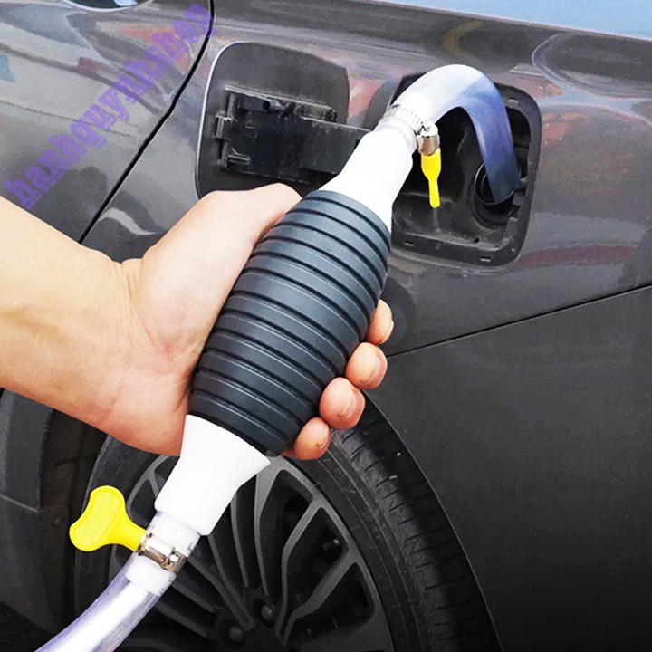 Dụng cụ bơm hút chất lỏng, xăng dầu, nước bể cá cầm tay tiện lợi dài 1,2m