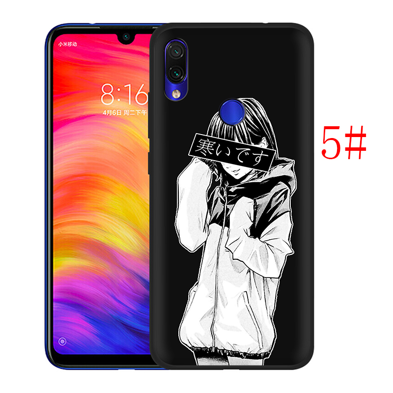 Ốp Lưng Silicone Mềm In Hình Anime Sành Điệu Cho Redmi Note 5 6 7 8 9 Pro Max 8t 9s T95