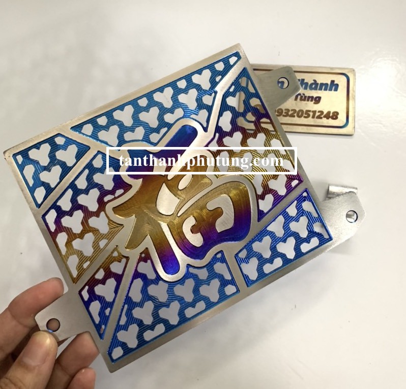 Két nước VARIO Titan chữ Hoa-Phúc màu khò