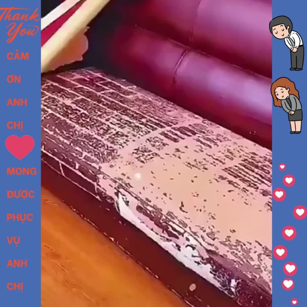 Miếng dán vải da PU kích thước lớn chữa ghế sofa đồ da tự dính 6M | BigBuy360 - bigbuy360.vn