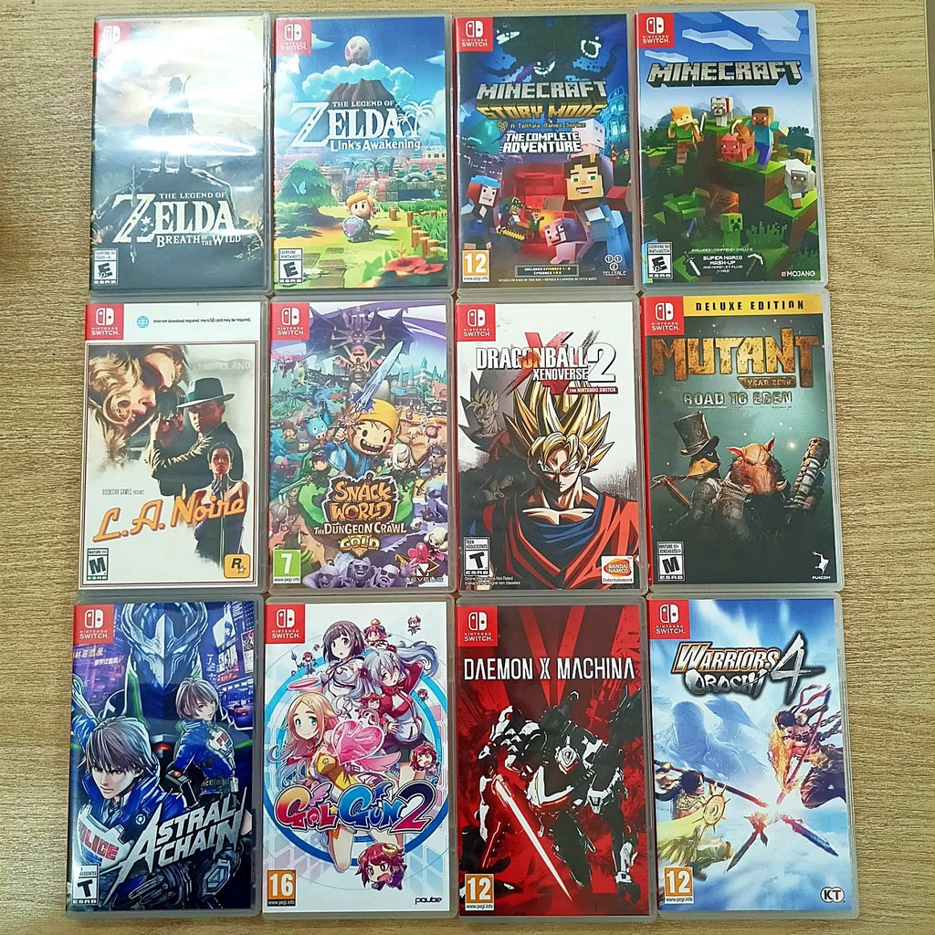 Game Nintendo Switch hàng 2nd hand  P1