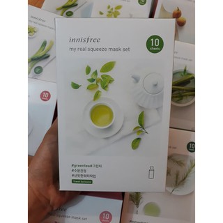 Mặt nạ Innisfree dưỡng da siêu hot (1 hộp 10 cái)