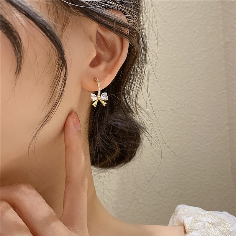 Bông Tai Ngọc Trai Thời Trang Hàn Quốc Sang Trọng Cho Nữ