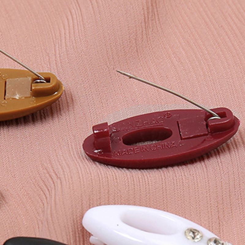 Ghim Cài Khăn Choàng Bằng Nhựa Phối Màu Phong Cách Hồi Giáo Độc Đáo