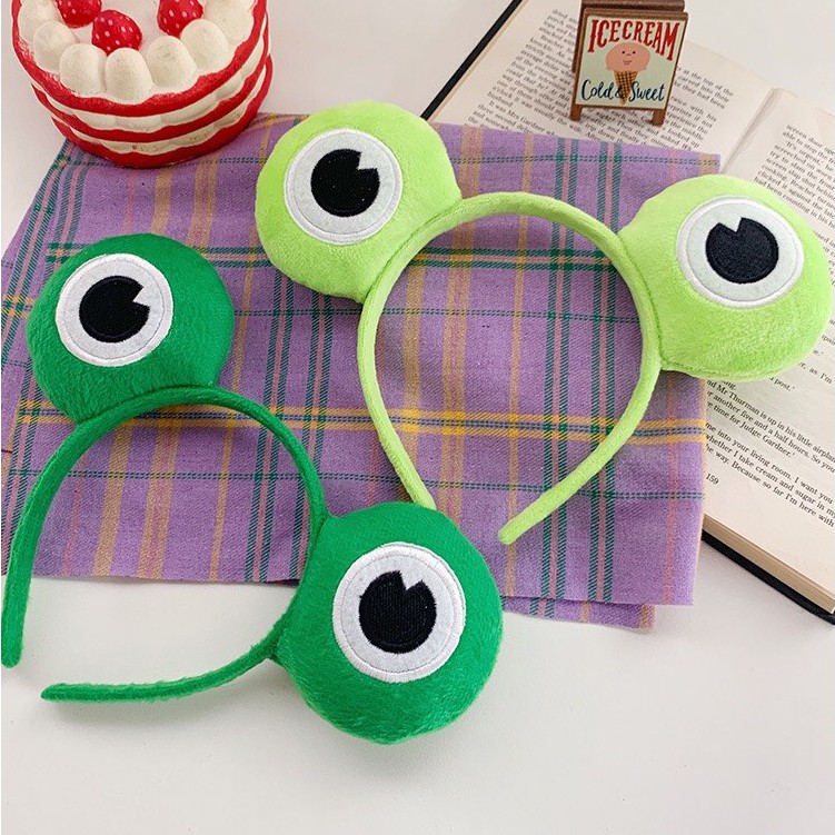 Bờm Cài Tóc Dahabo Hình Chú Ếch Mắt To Cute Hàn Quốc BT17