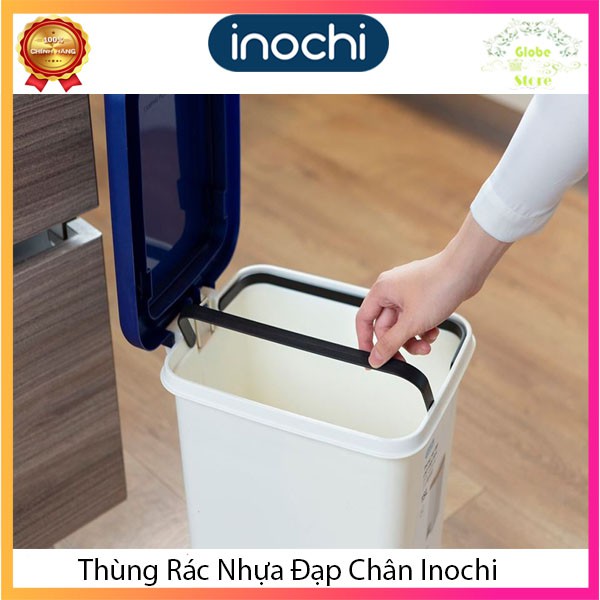 [4 Size] Thùng Rác Nhựa Đạp Chân Inochi Thùng Đựng Rác Gia Đình, Văn Phòng Tiện Ích 10L 15L 20L 30L