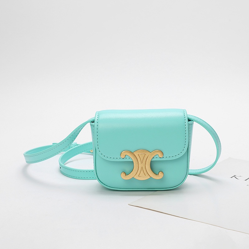 Túi Đeo Vai Mini Màu Hồng Thời Trang Xuân Hè Hàng Mới Cho Nữ