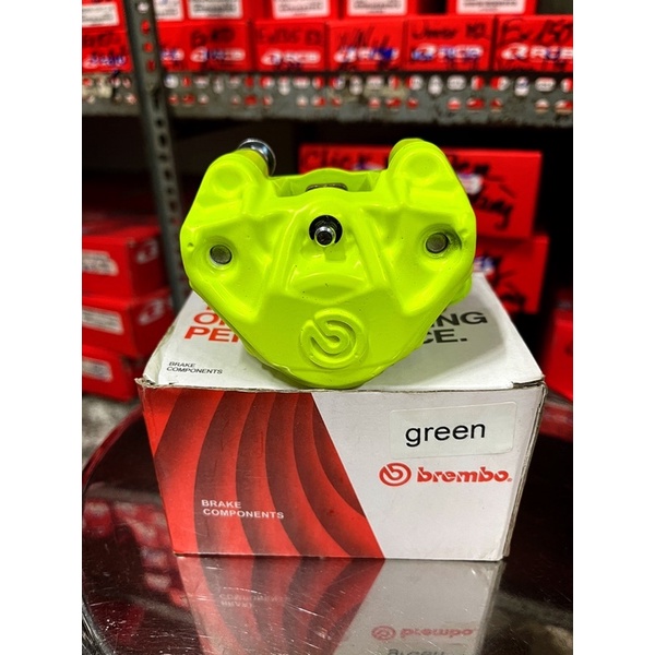 Heo Brembo Đúc 2 Pis ( Màu Xanh Lá ) ====