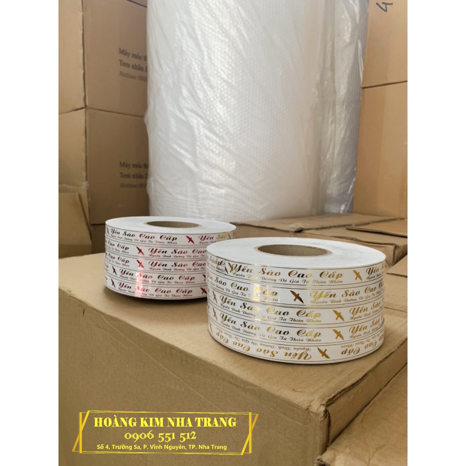 Băng keo ép kim Yến sào cao cấp