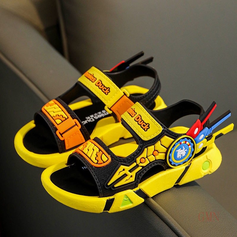 Giày Sandal Đế Mềm Chống Trượt Thời Trang Mùa Hè Dành Cho Học Sinh Nam Trung Học