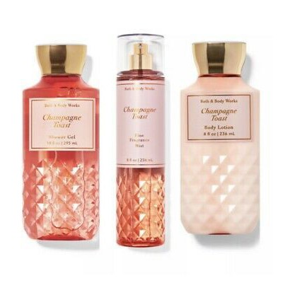 Sữa tắm & lotion dưỡng thể Bath & Body Works Shower Gel 295ml mùi Champagne Toast