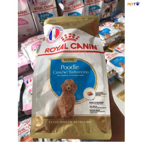 Thức ăn hạt Royal Canin cho chó Poodle dưới 12 tháng gói 500g/1.5kg - Lida Pet Shop