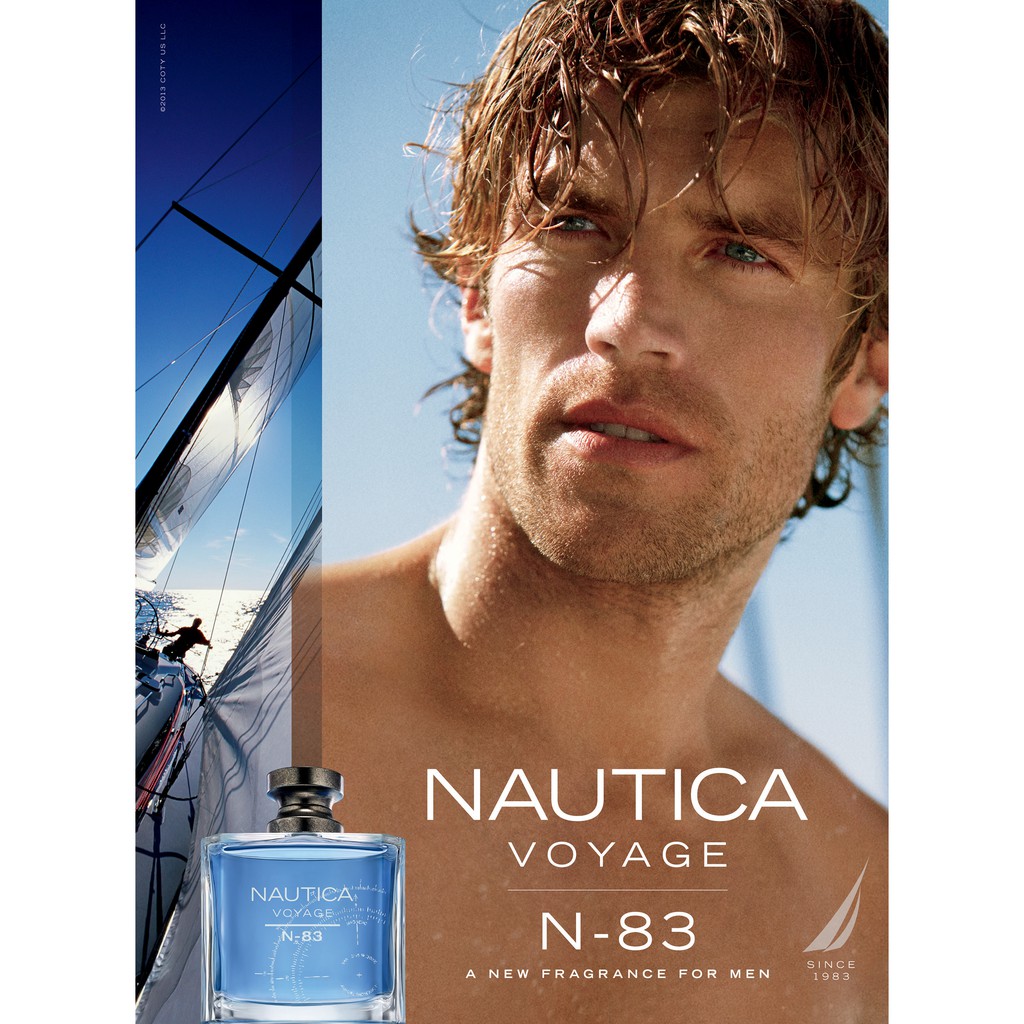 Nước hoa nam cao cấp authentic Nautica Voyage N-83 EDT 100ml (Mỹ)