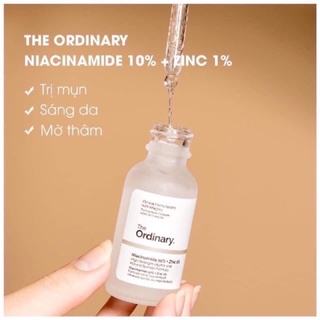 Tinh chất serum The Ordinary Niacinamide 10% + Zinc 1% - The Ordinary 30ml