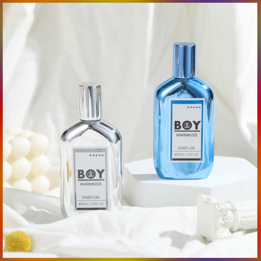 Nước Hoa Xịt Khử Mùi Toàn Thân Nam BOYWARMKISS 45ml/Chai Hương Thơm Nam Tính Sang Trọng