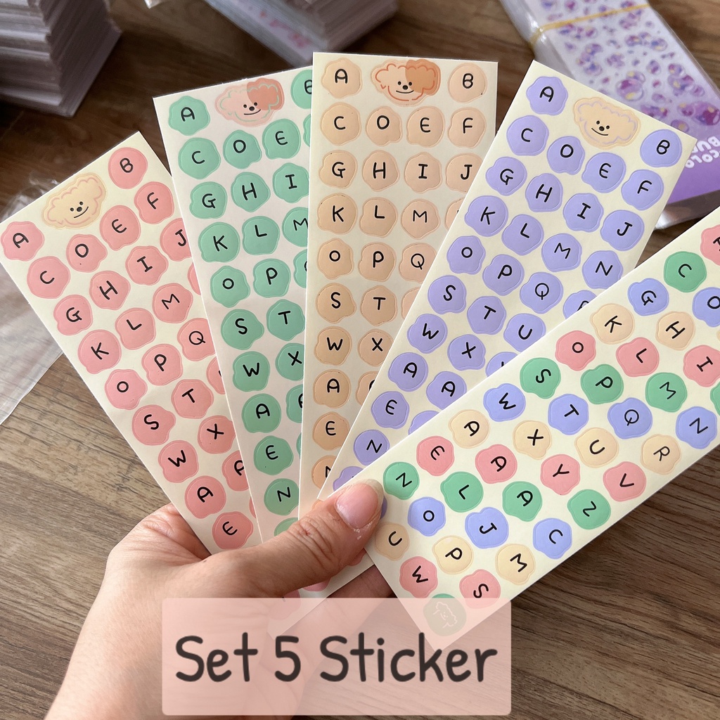 Sticker decor Top loader, Bullet Joural