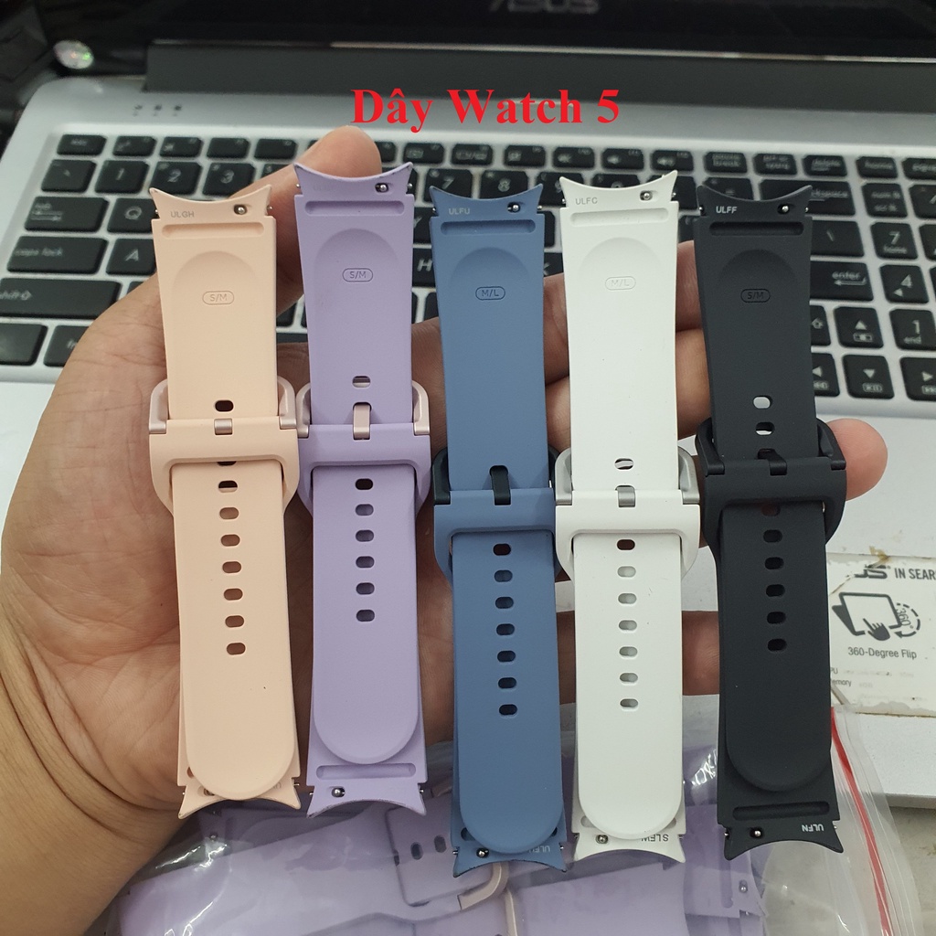 Dây Đồng Hồ Galaxy Watch 5 Chính Hãng Samsung, Sử Dụng Được Cho Watch 4/ Watch 5/Watch 6/ W5pro... Size 20mm