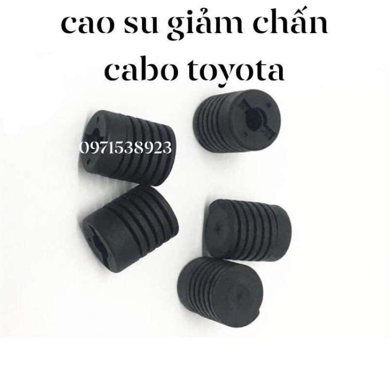 Cao su giảm chấn nắp cabo toyota xịn chính hãng có hai loại