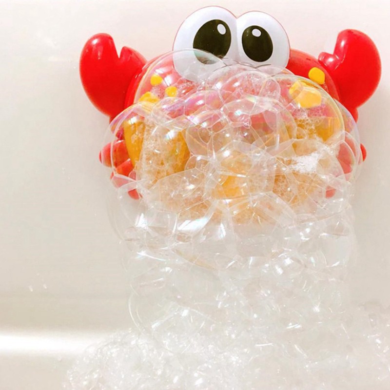 Children bubble bath companion, happy bubble bubble crab, music bubble machine bathroom bath toys