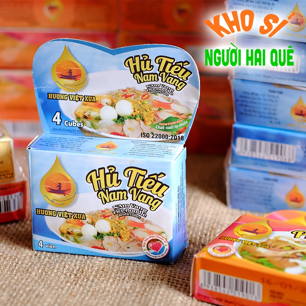 Viên gia vị Phở - Hủ tiếu - Bún bò - Lẩu thái... | Kho sỉ Người Hai Quê - HAIQUE FOOD
