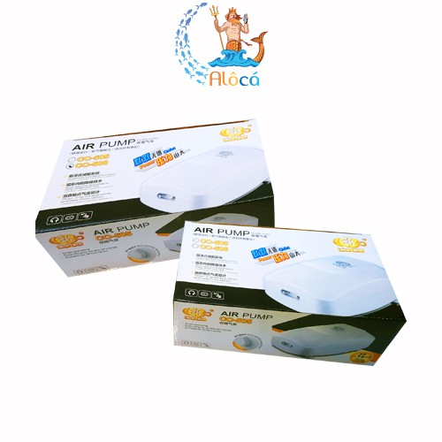 Máy sủi khí tạo oxy 2 vòi COCO CO-505, CO-506 cho bể cá cảnh