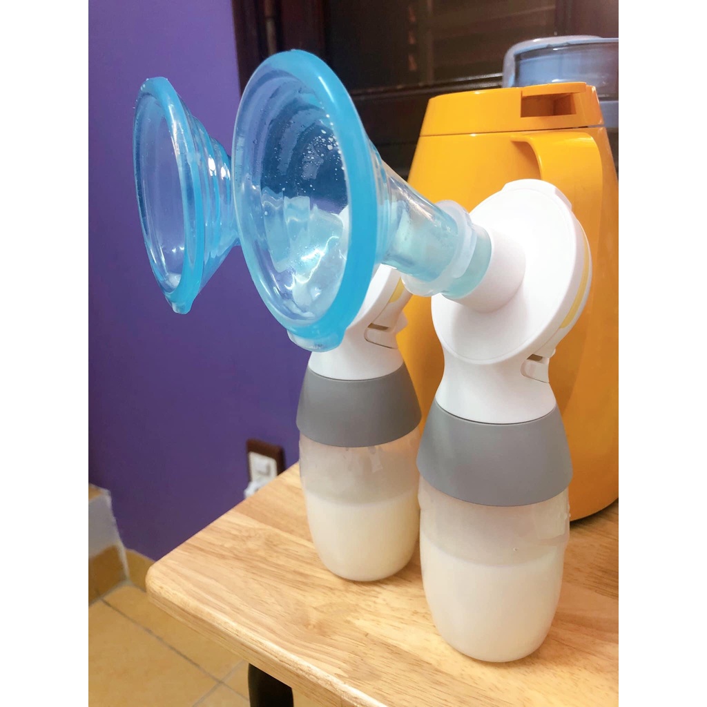 [Nhập Mỹ] Phễu Hút Sữa Silicon Pumpin dùng cho máy Medela,Spectra,Unimom,Pigeon,Rozabi duluxe,Avent ...