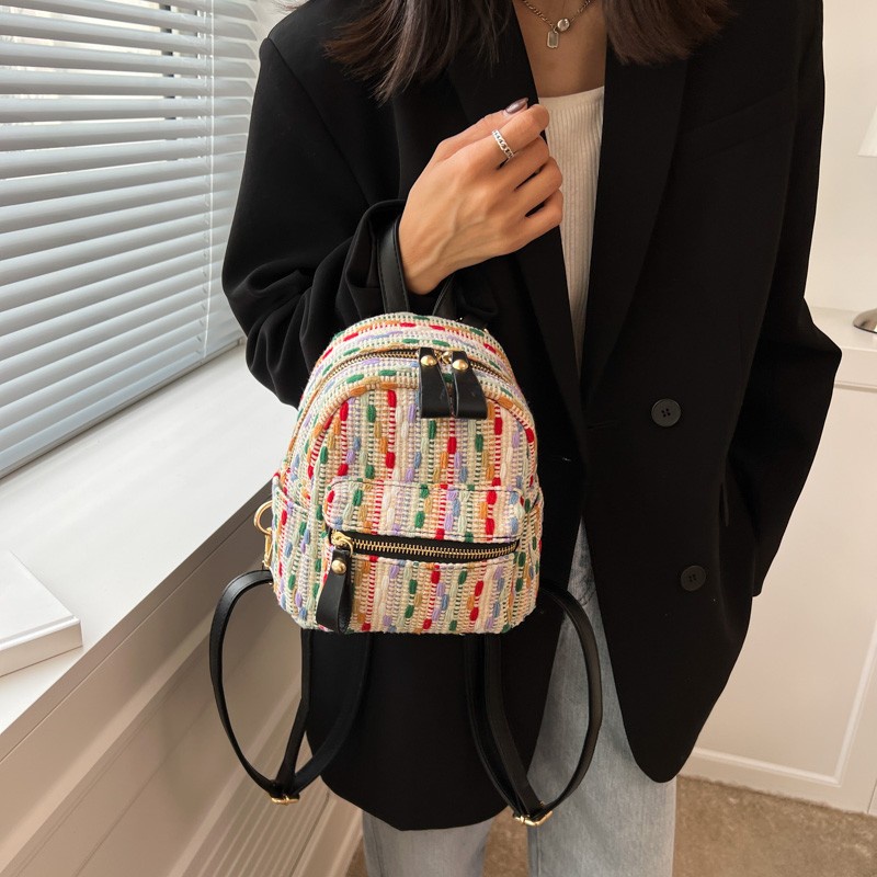 Túi cói Mini Đan Sợi Rơm Phong Cách Hàn Quốc Thời Trang Sang Trọng Cho Nữ 2022