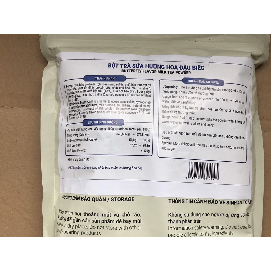 Bột Trà Sữa Hương Vị Hoa Anh Đào