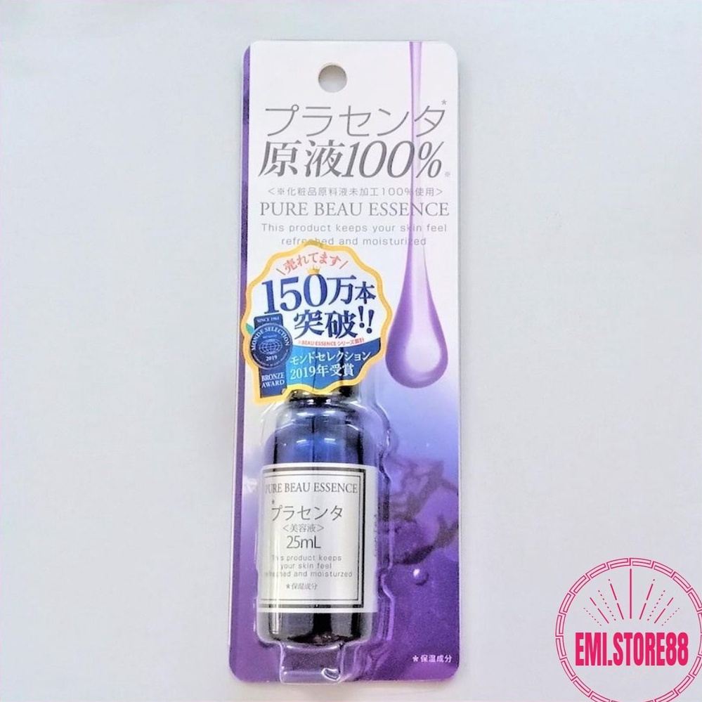 SERUM TINH CHẤT NHAU THAI DƯỠNG TRẮNG MỜ NÁM SERUM PURE BEAU ESSENCE PLACENTA 25ML