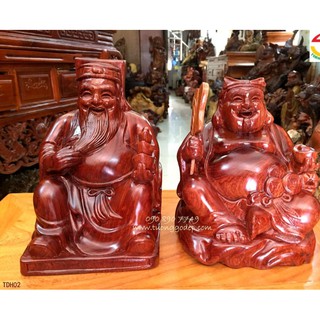 tượng thần tài bằng gỗ