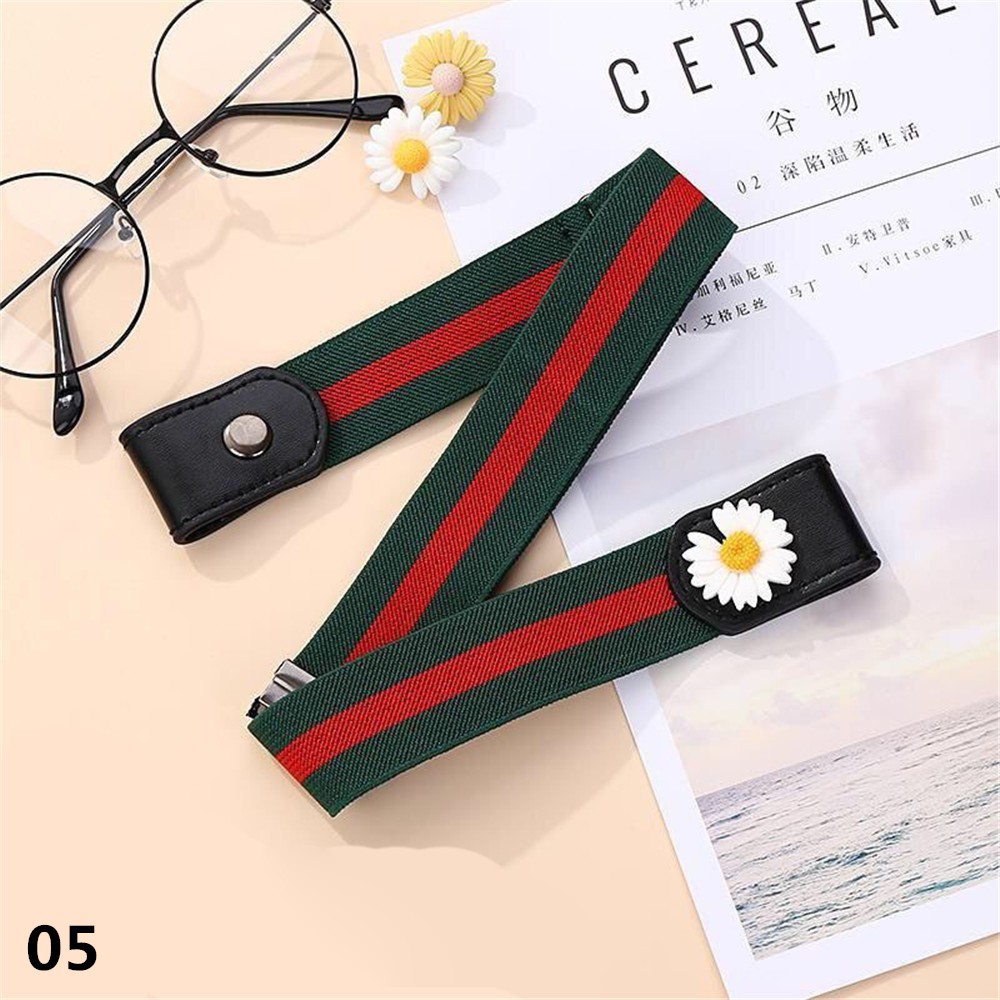 Thắt lưng da PU co giãn màu trơn thời trang năng động cho nữ