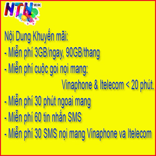 SIM 4G itel may 77💝mạnh như VD89💝VD149 mạng vinaphone