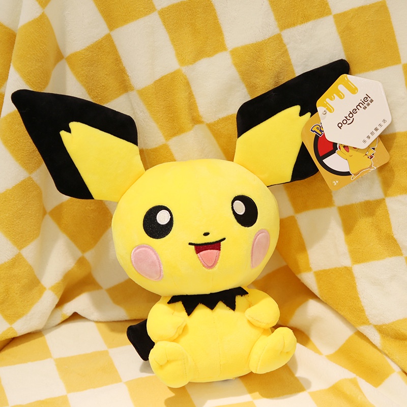 Thú Nhồi Bông Hình Pikachu Đáng Yêu Cho Bé