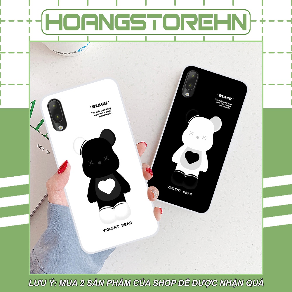 Ốp Vsmart Star in hình họa tiết Mountain, Be@rbrick dễ thương (T13 - T18)