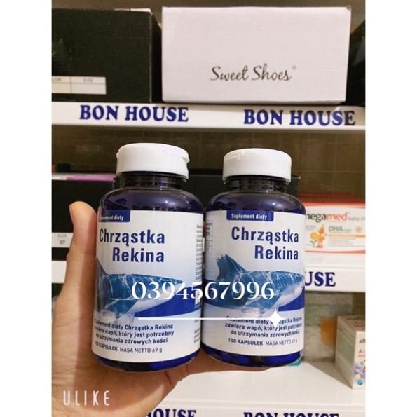 HỘP SỤN REKINA NỘI ĐỊA BA LAN 100 VIÊN BỔ XƯƠNG KHỚP