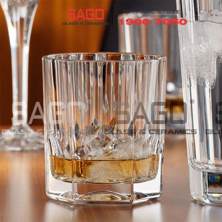 Ly Thủy Tinh Hongli Manhattan Glass 328ml | Tùy Chọn Dòng Ly