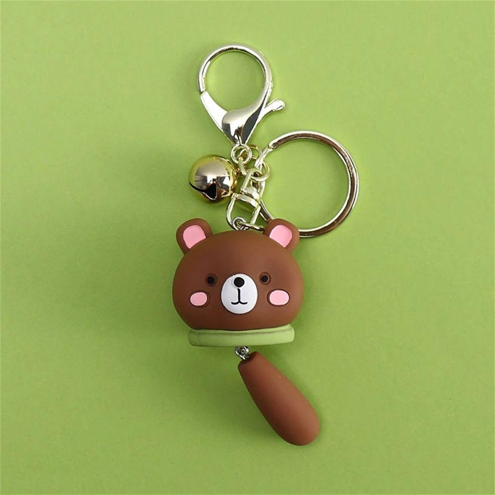LANFY Móc Khóa Hình Chú Chó Shiba Dễ Thương