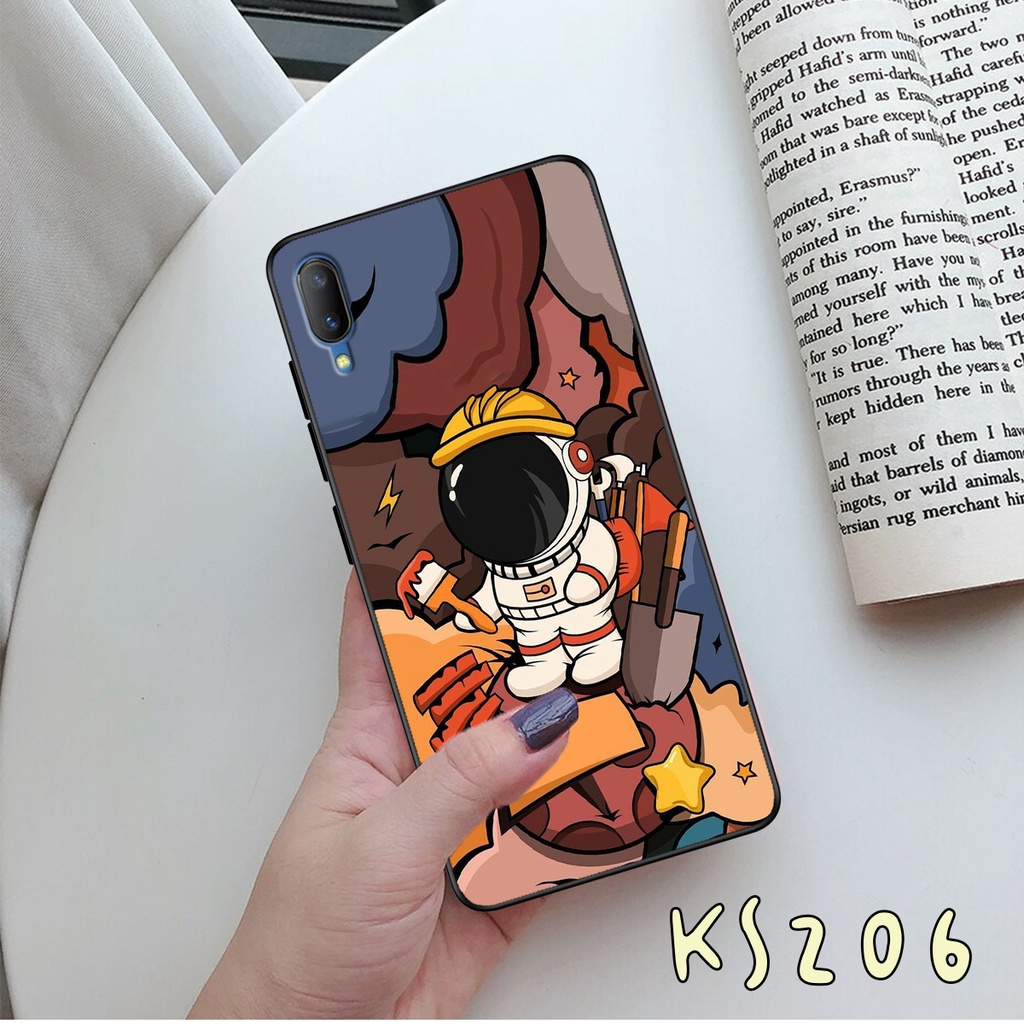 Ốp lưng Vivo V11 - Vivo V11i - Ốp in hình Phi hành gia cực hot