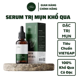 Serum khổ qua mướp đắng Lim farm- nguyên chất 100% giảm mụn,sáng da , chăm sóc da mặt cho chị em