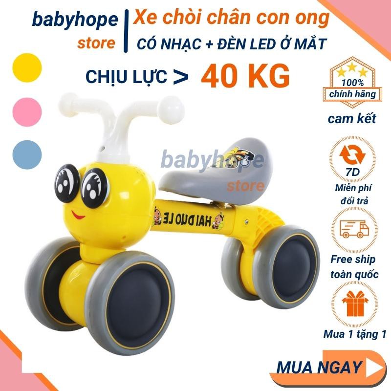 Xe chòi chân cho bé 1 2 tuổi xe thăng bằng có nhạc đèn mẫu hot nhất 2022