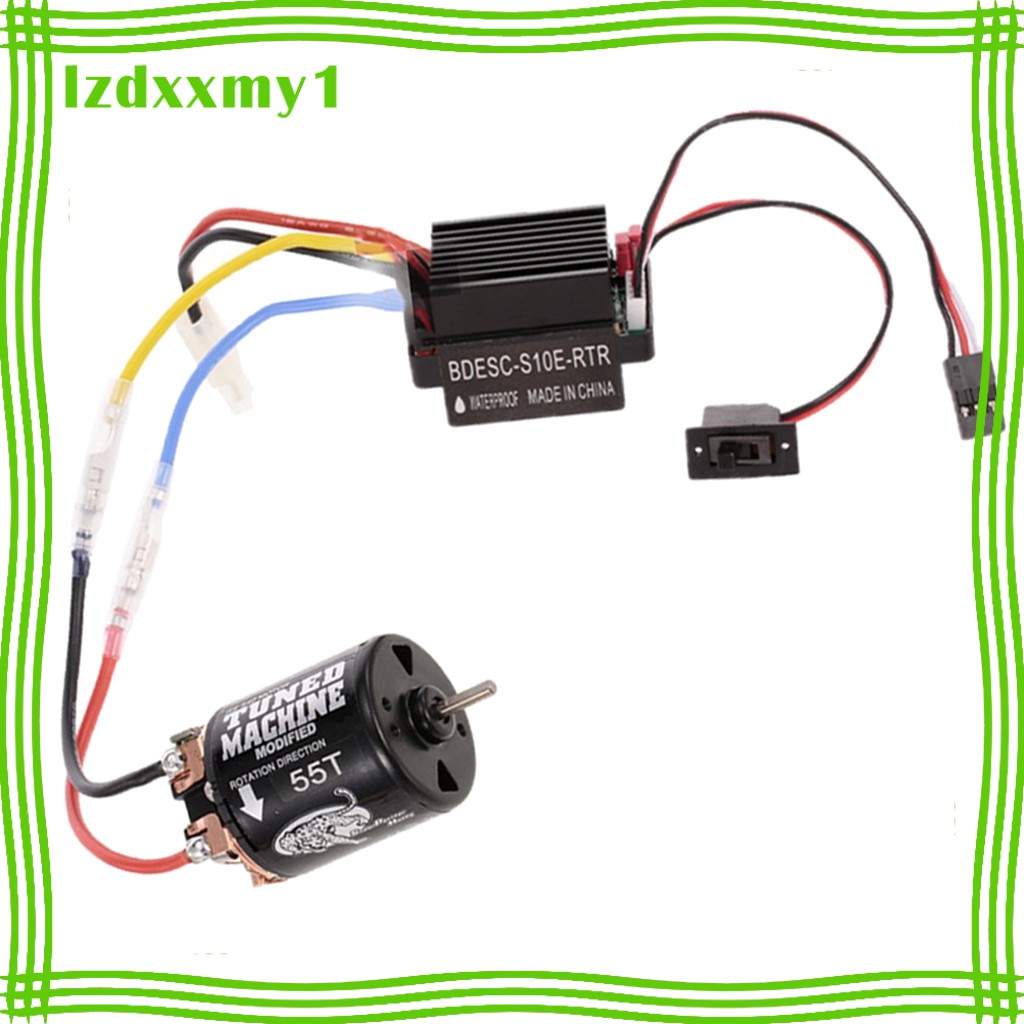 Kiddy 320A ESC Brushed 540 Brushed Motor for 1:10 Axial SCX10 RC4WD D90 RC Crawler