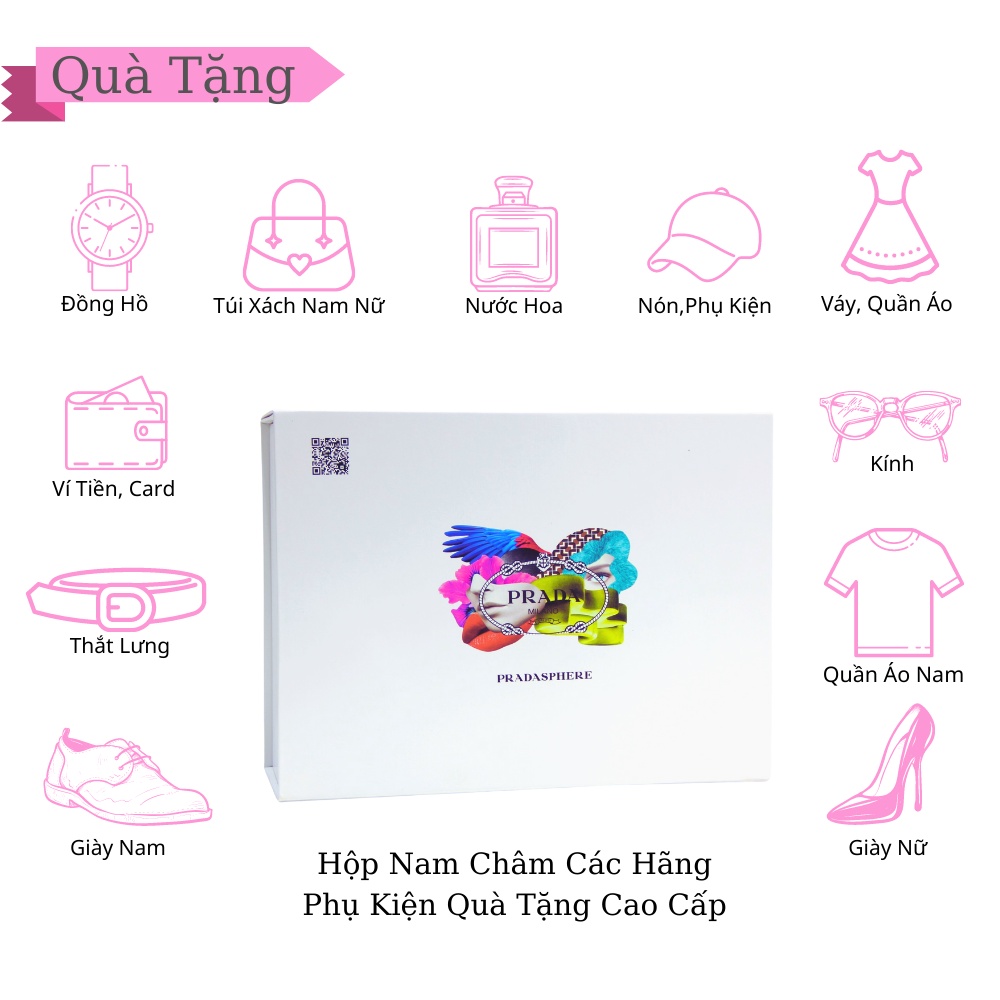 Hộp Nam Châm Các Hãng, Hộp Giấy Pra da Các Hãng Túi Xách Nữ