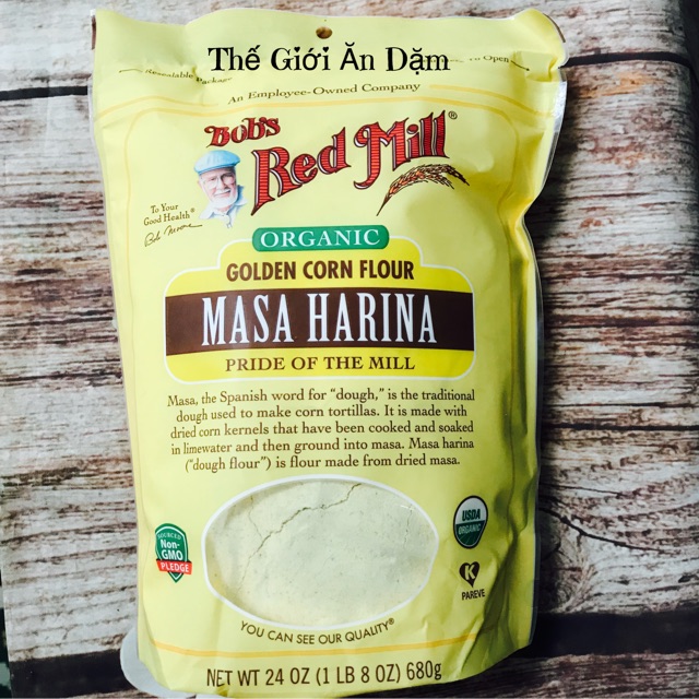 Bột Bắp Hữu Cơ Bob's Red Mill 680g
