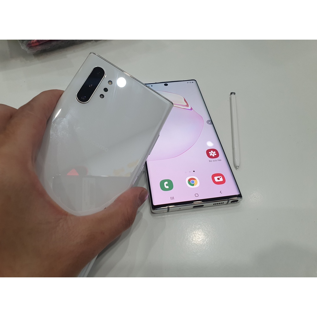 Điện thoại Samsung Galaxy Note 10 Plus Nhật Zin Ram 12GB Bộ nhớ 256GB Snapdragon 855 | Kèm Phụ Kiện