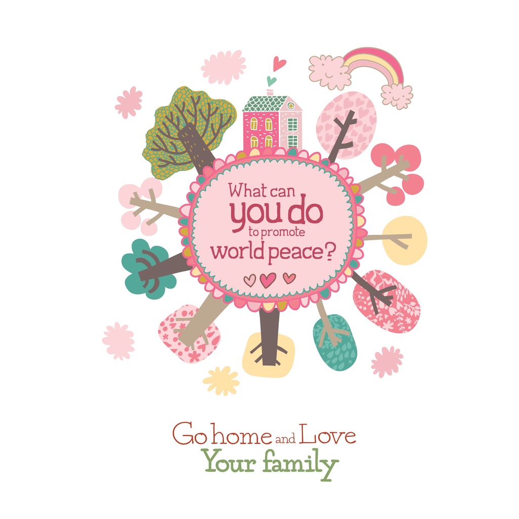 Go Home And Love Your Family - Notebook