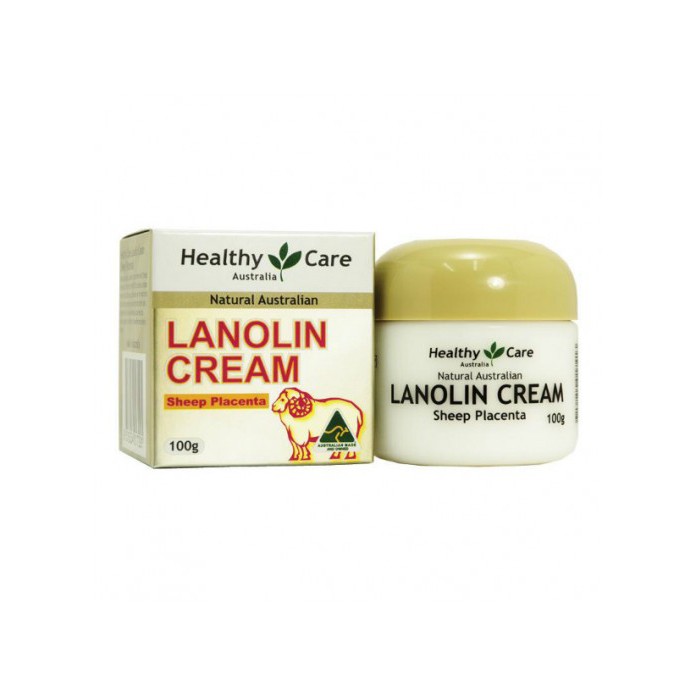 Kem dưỡng da nhau thai cừu Healthy Care Lanolin Cream with Sheep Placenta 100g