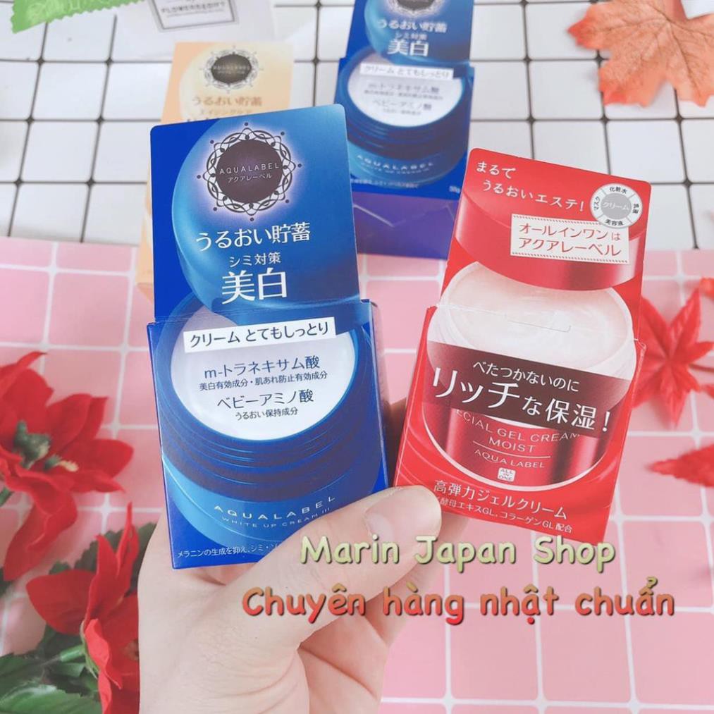 (Đủ bill,chính hãng) Kem dưỡng da Shiseido Aqualabel Special Gel Cream ‎Nhật Bản có phiên bản Mini 40gr rồi nha chị em