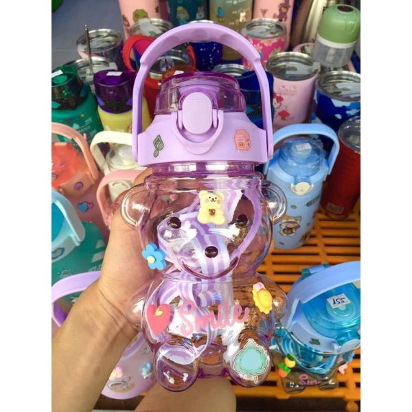 BÌNH NHỰA HÌNH GẤU DỄ THƯƠNG